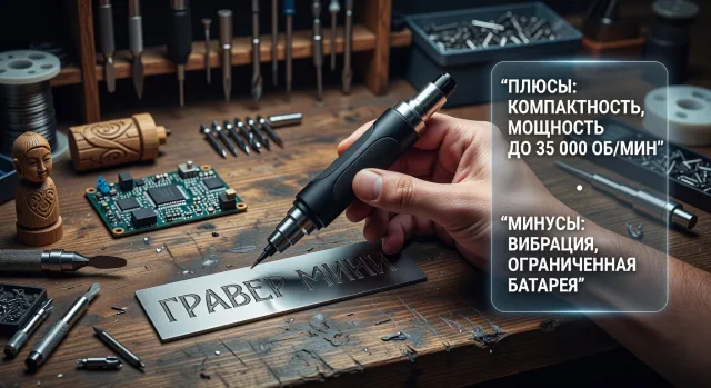 Гравер купить мини: компактные модели для тонких работ и хобби: подробный обзор с плюсами, минусами и аналогами